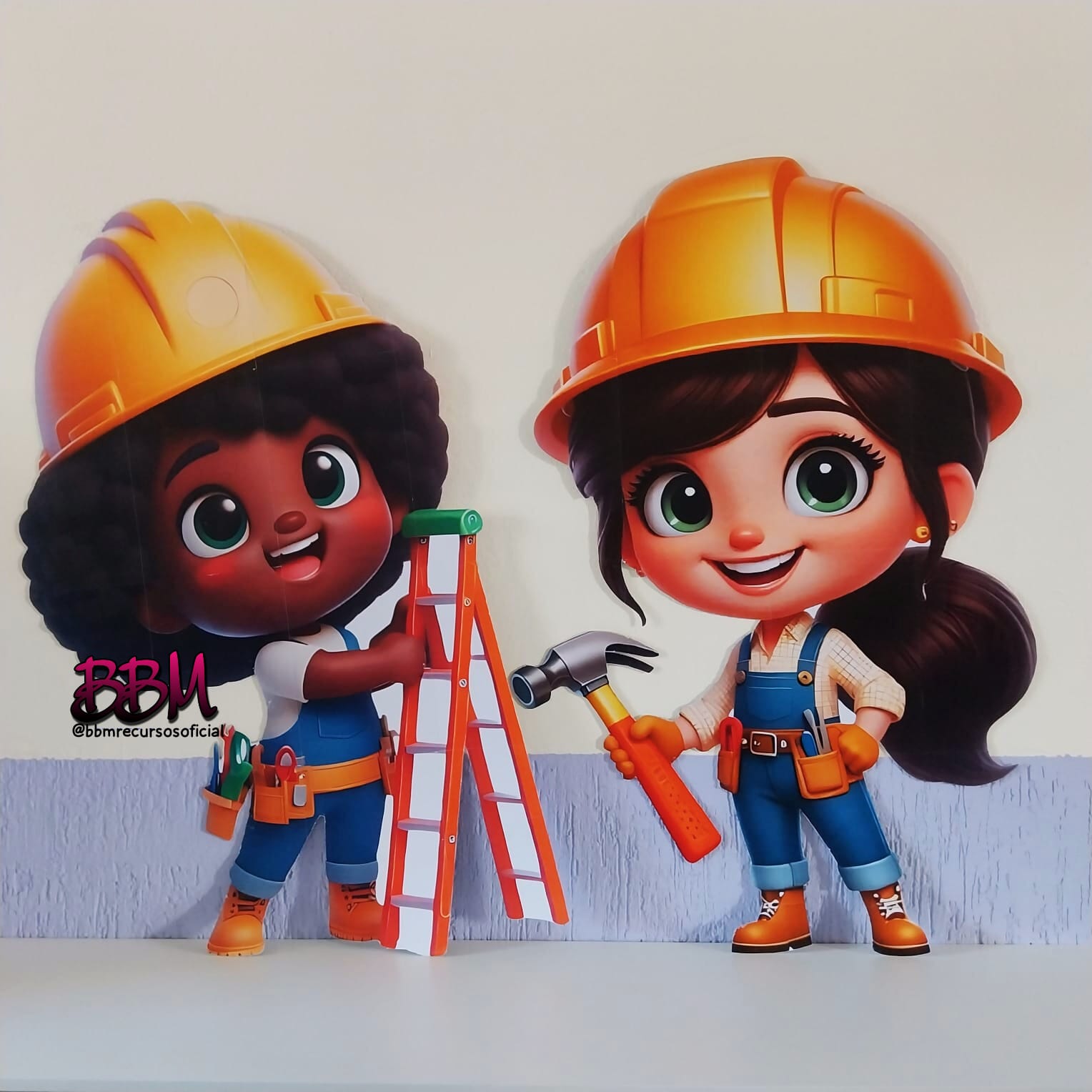 CENÁRIO NEEMIAS GRANDE PARA IMPRIMIR 🖨 "ESTAMOS EM UMA GRANDE OBRA"! - Imagem 3