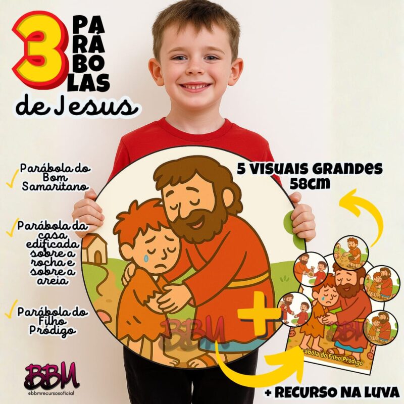 3 PARÁBOLAS DE JESUS✨ PARA MINISTRAÇÃO