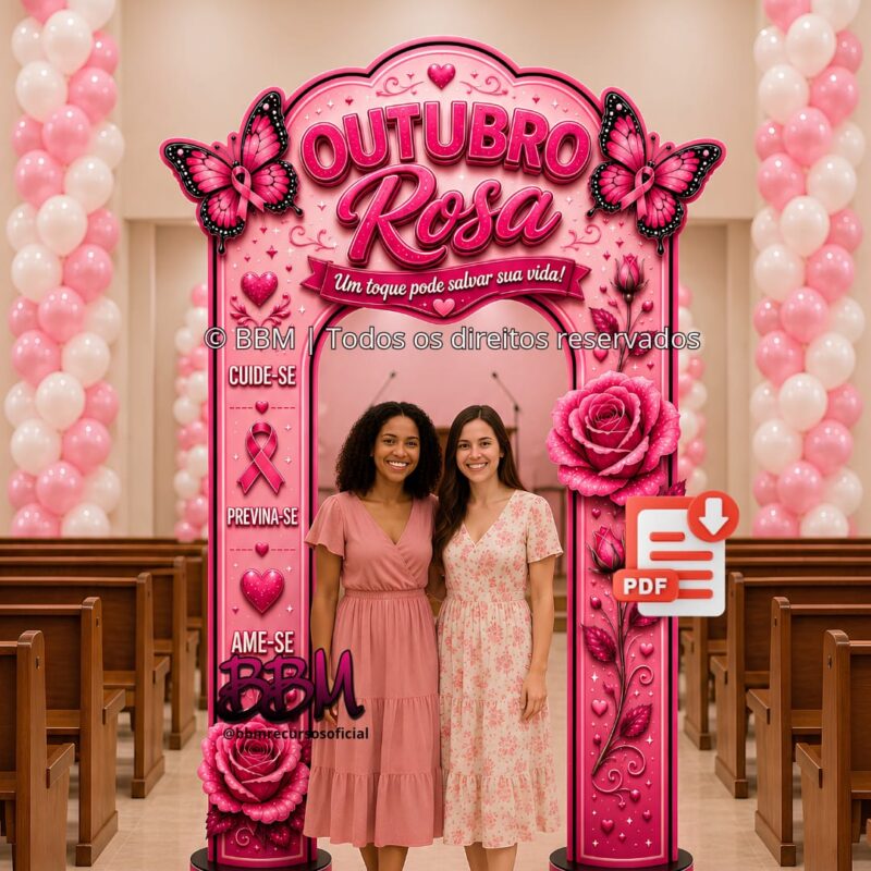 🌸 PORTAL OUTUBRO ROSA PARA IMPRIMIR
