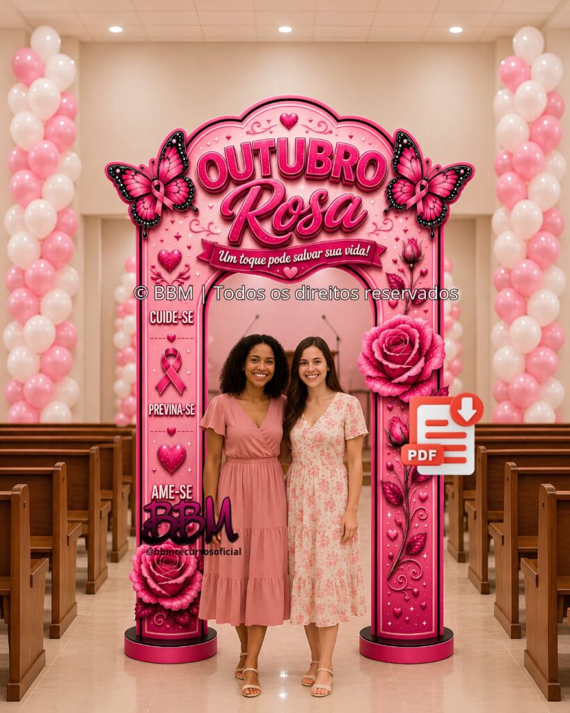 🌸 PORTAL OUTUBRO ROSA PARA IMPRIMIR