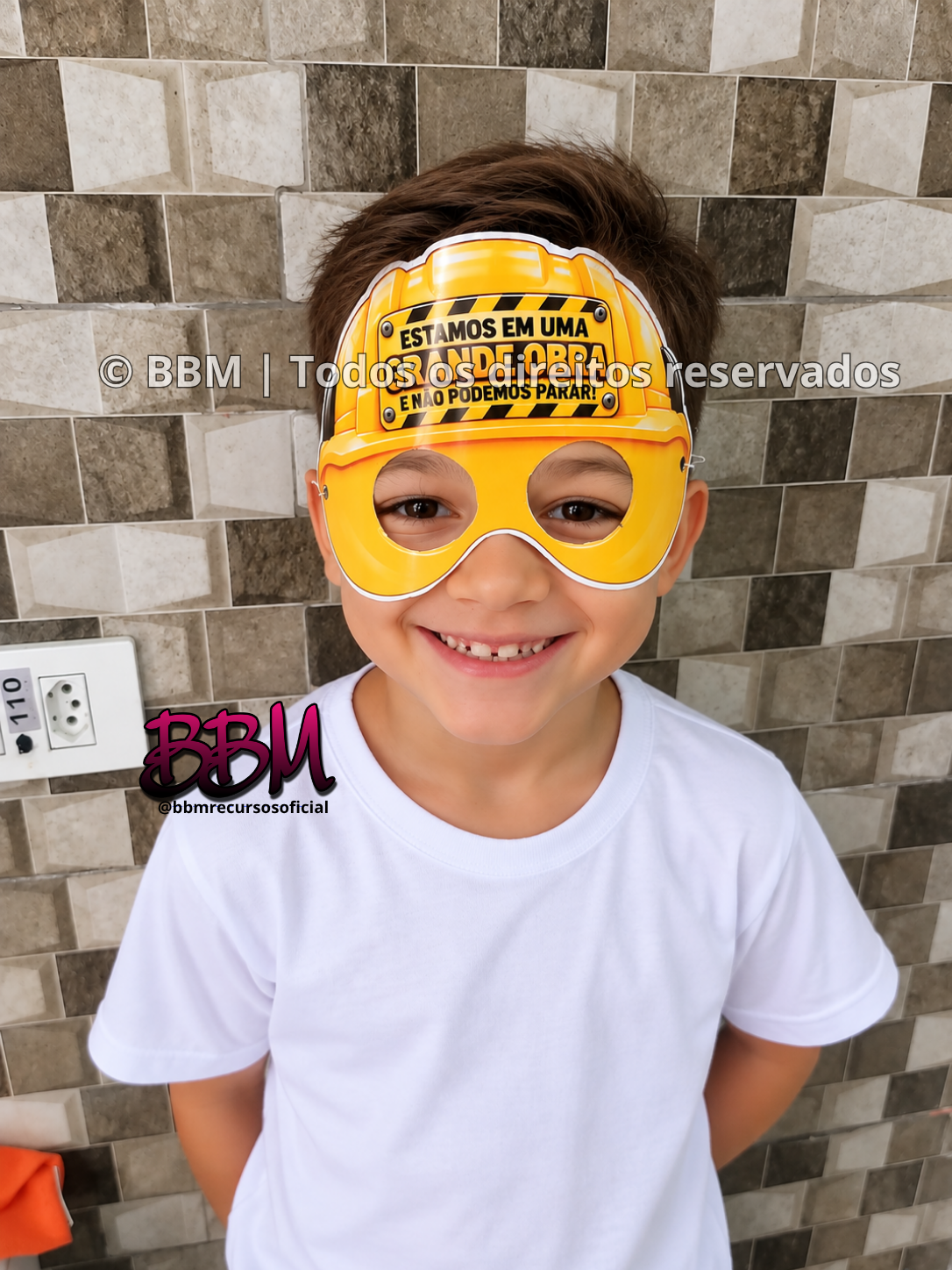 MÁSCARAS INFANTIS PARA IMPRIMIR 🧁🧸👑 🌈🖨️ - Imagem 2