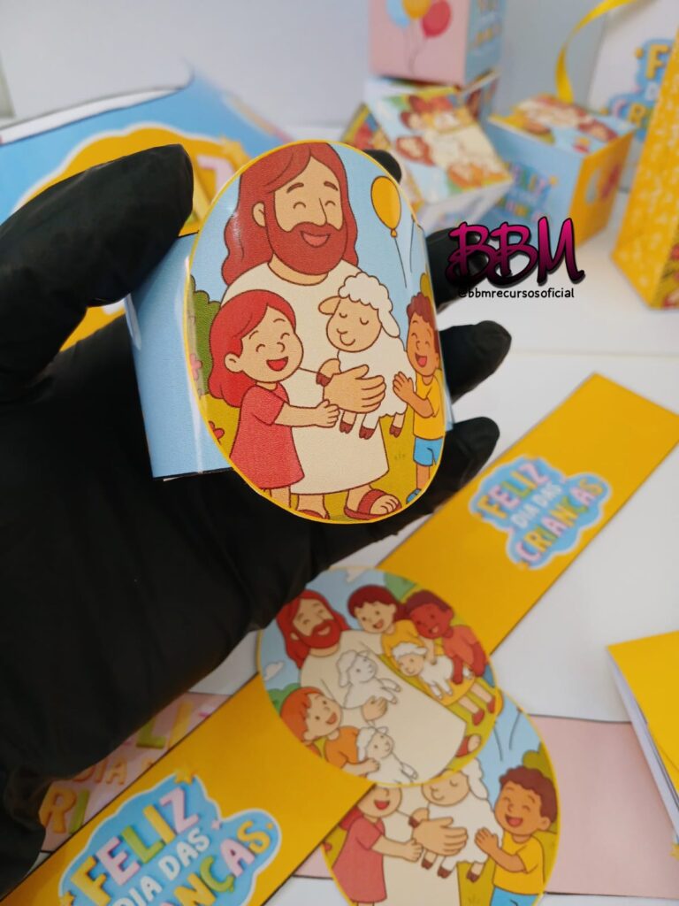 LEMBRANCINHAS DIA DAS CRIANÇAS COM JESUS
