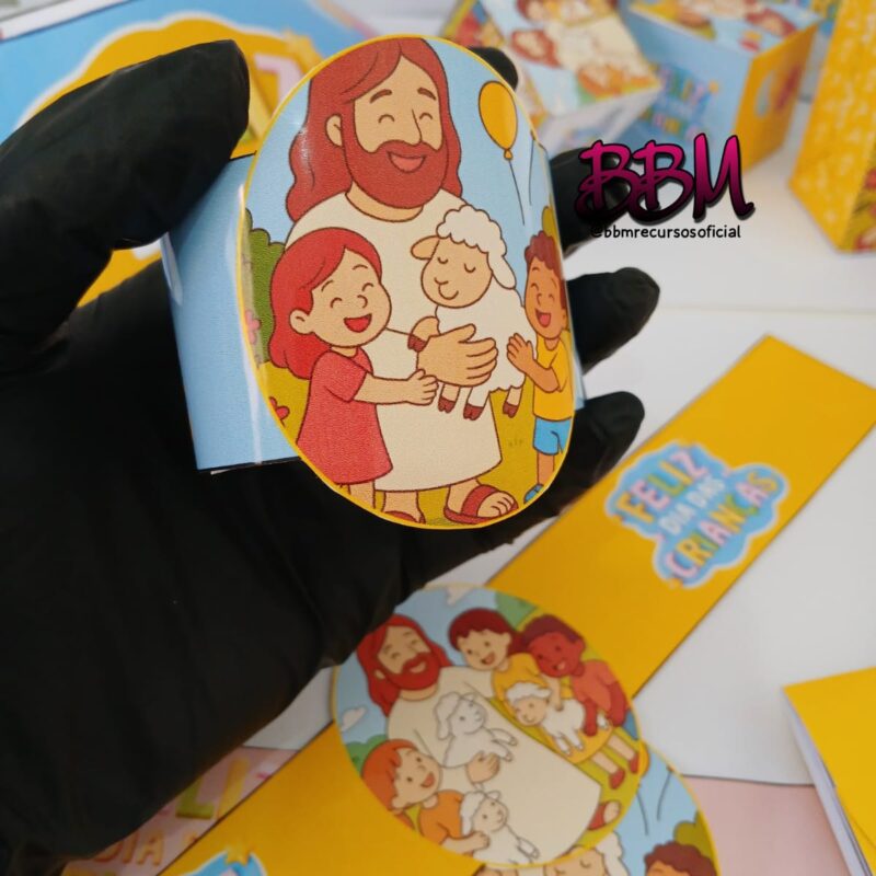 LEMBRANCINHAS DIA DAS CRIANÇAS COM JESUS