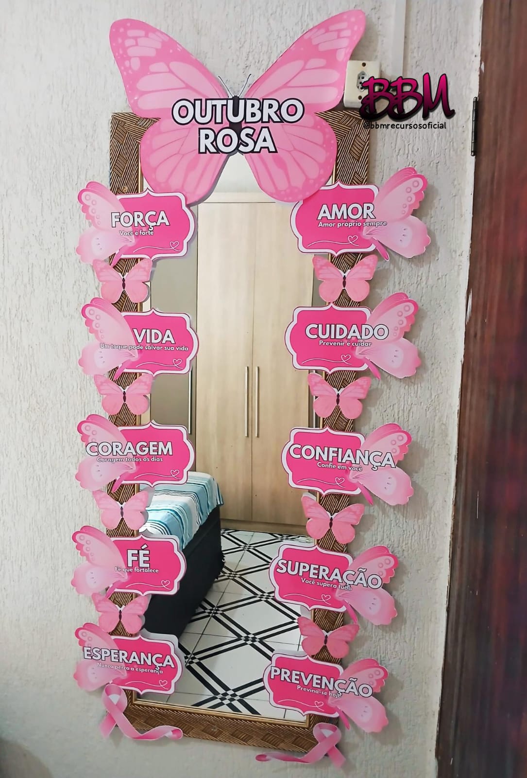 OUTUBRO ROSA🌸 MATERIAL COMPLETO PARA IMPRIMIR🖨️ - Imagem 4