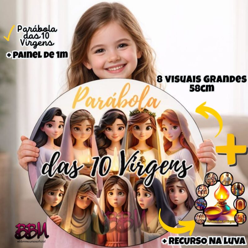 PARÁBOLA DAS 10 VIRGENS ✨ 🪔 RECURSO PARA MINISTRAÇÃO