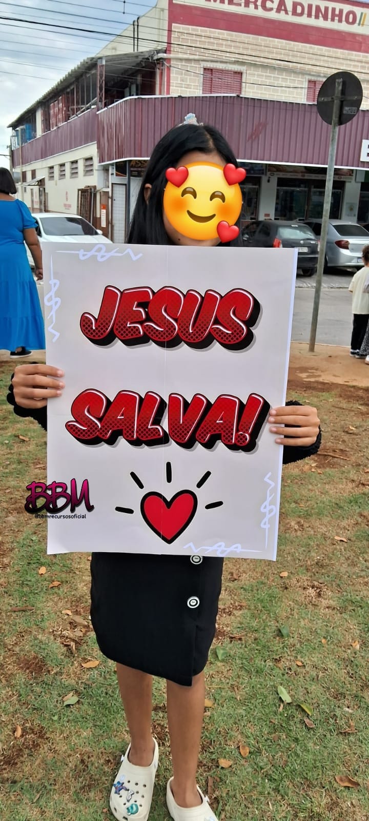 PLACAS DE EVANGELISMO INFANTIL 💛 10 MODELOS - Imagem 3