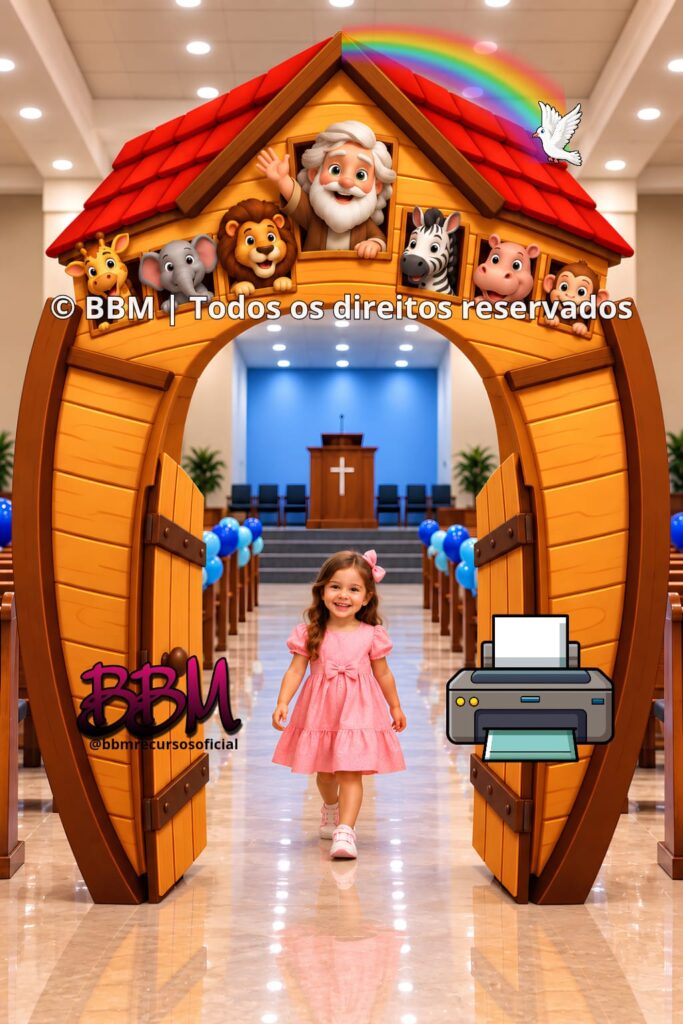 PORTAL ARCA DE NOÉ 🐻🐷 PARA IMPRIMIR