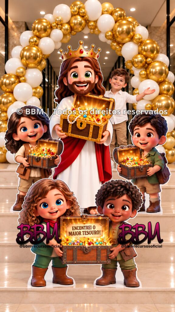 JESUS MEU MAIOR TESOURO 👑 DECORAÇÃO COMPLETA