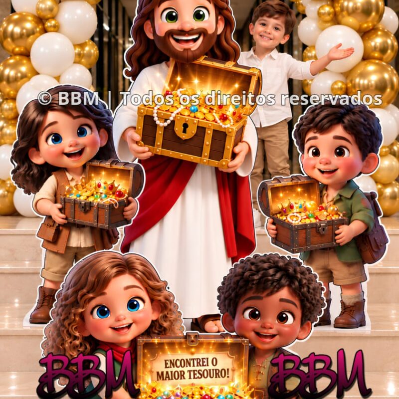 JESUS MEU MAIOR TESOURO 👑 DECORAÇÃO COMPLETA